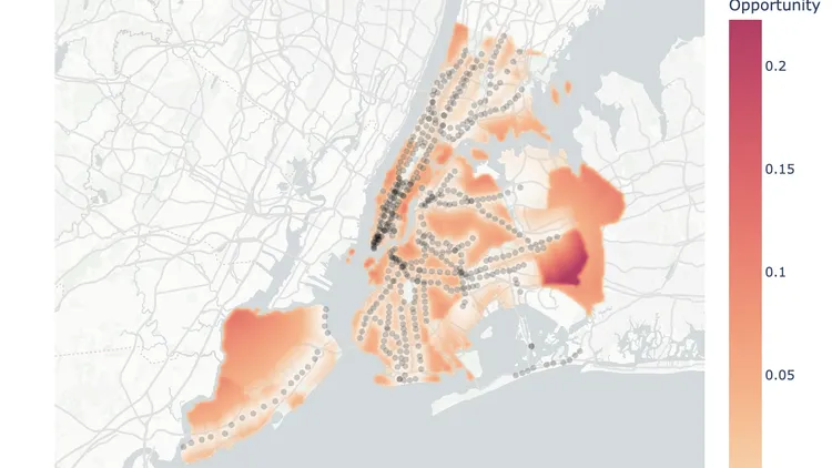 Identifying Transit Accessibility Gaps in NYC