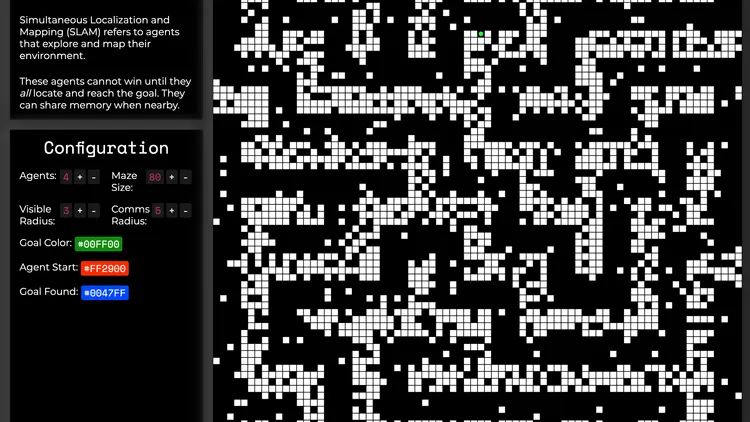 SLAM Maze Explorers